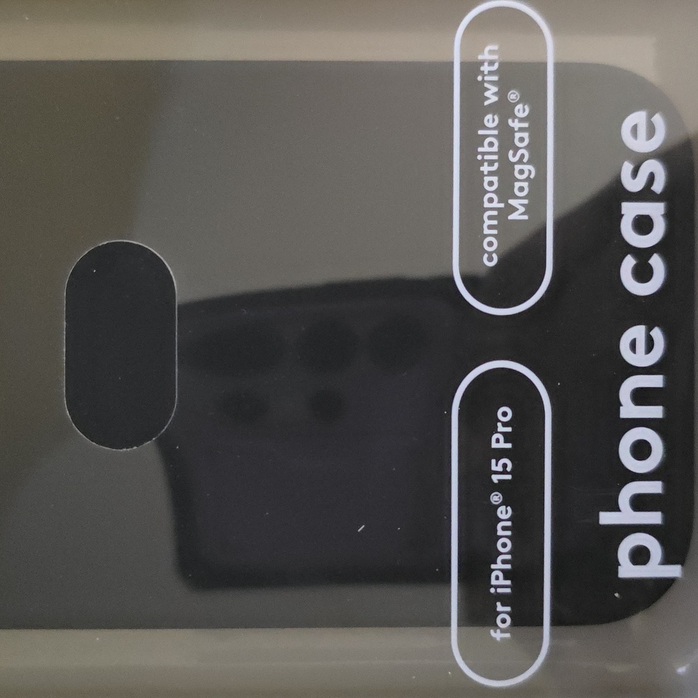 heyday iphone 15 Pro Black Phone Case Compatible With MagSafe - Picture 4 of 7